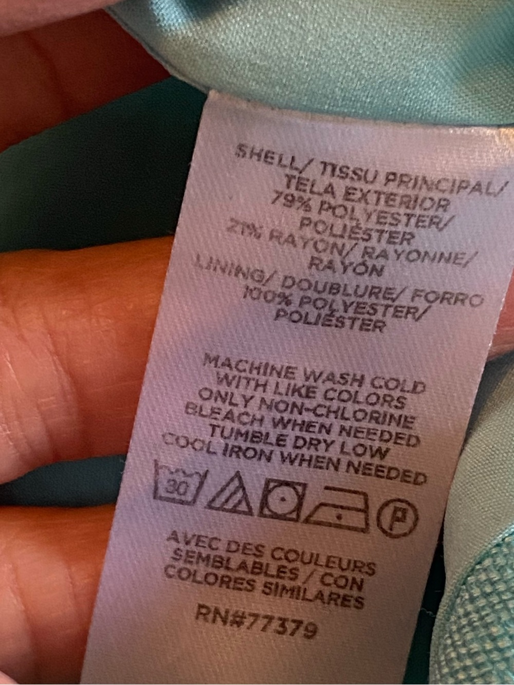 Ann Taylor Petite 0P Aqua Blue Sheath Dress | Lined Career Cocktail Midi - Picture 8 of 16